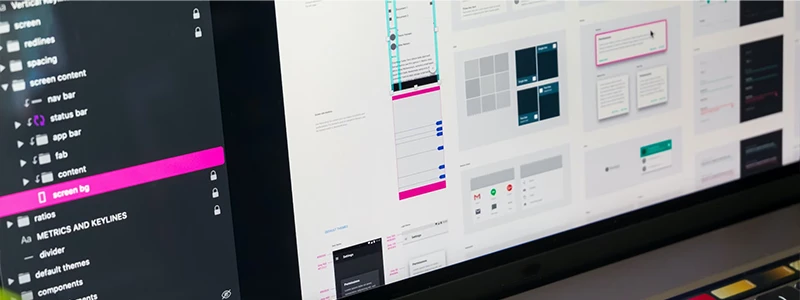 Software-UI einer Multimedia-App