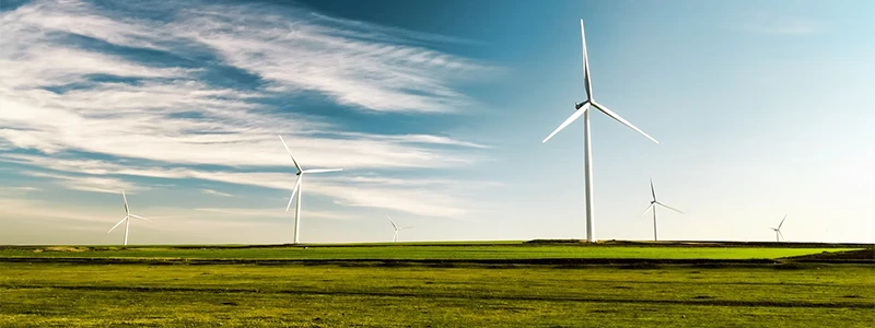 Windräder am Horizont