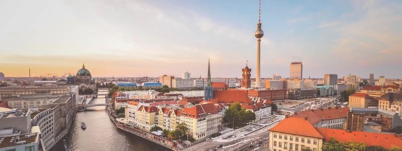 Luftaufnahme von Berlin